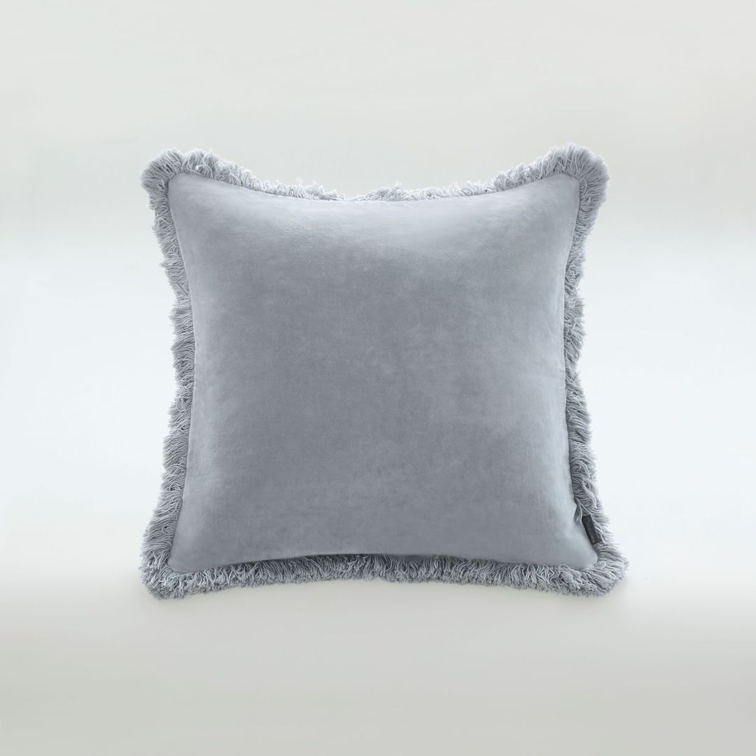 MM Linen - Sabel Cushions - Pewter image 0